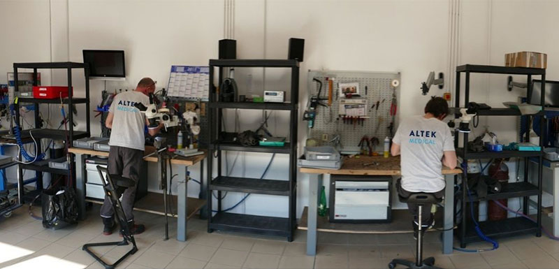 atelier de maintenance du materiel du bloc opératoire-altek medical